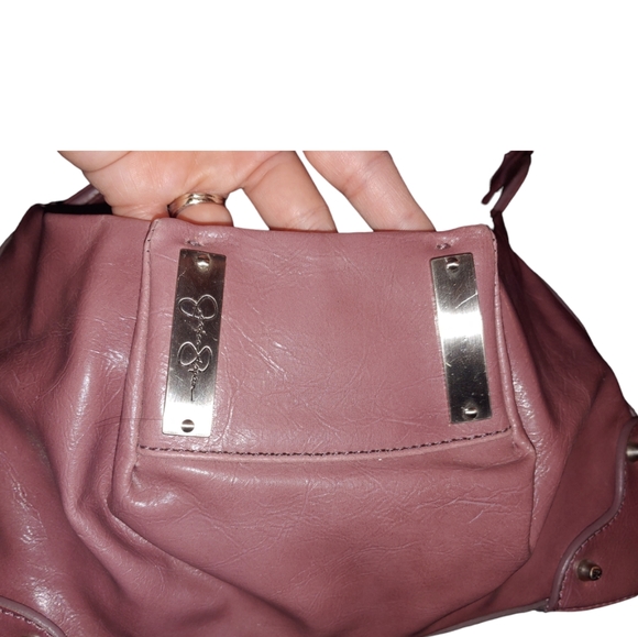 Jessica Simpson Shoulder Bag Purse, Dusty Rose - Picture 7 of 7